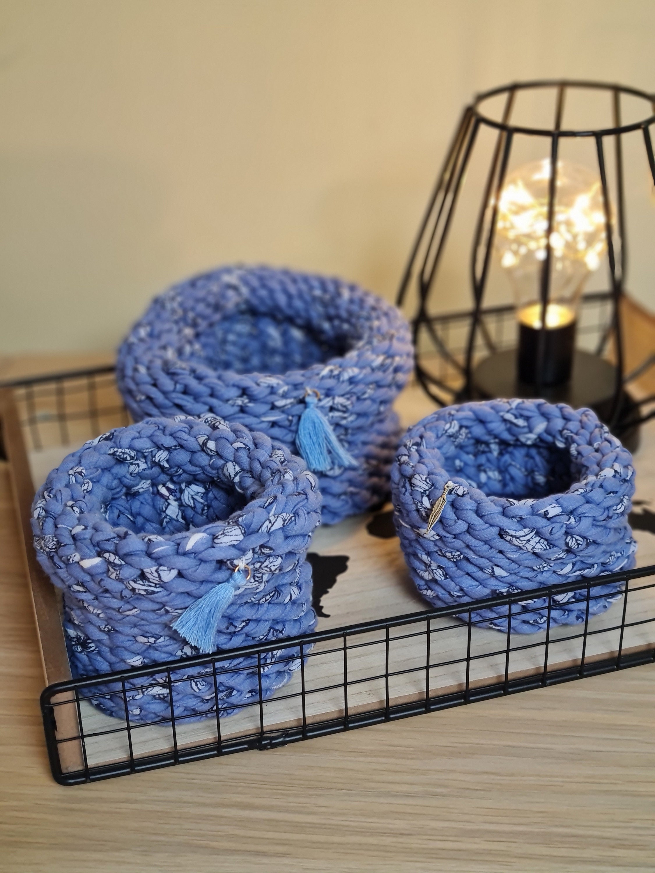 Corbeilles en Trapilho