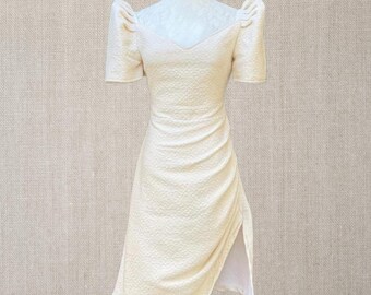 Filipiniana Imelda Dress With Slit - Etsy