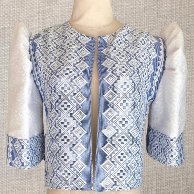 Filipiniana Bolero With Pearl Button - Etsy