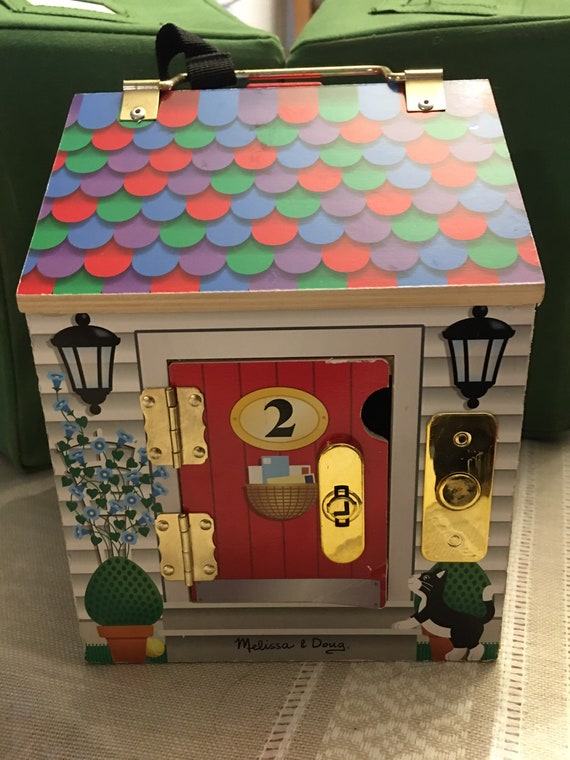 Melissa \u0026 Doug Lock and Doorbell House 