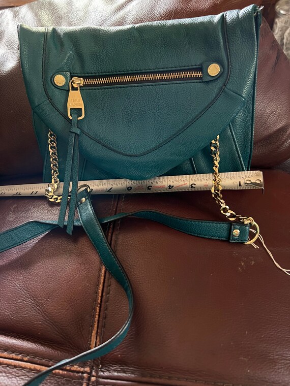 Steve Madden purse, gorgeous turquoise and looks a