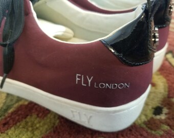 Fly Sneakers Beautiful Tie Shoes Size 39 Etsy