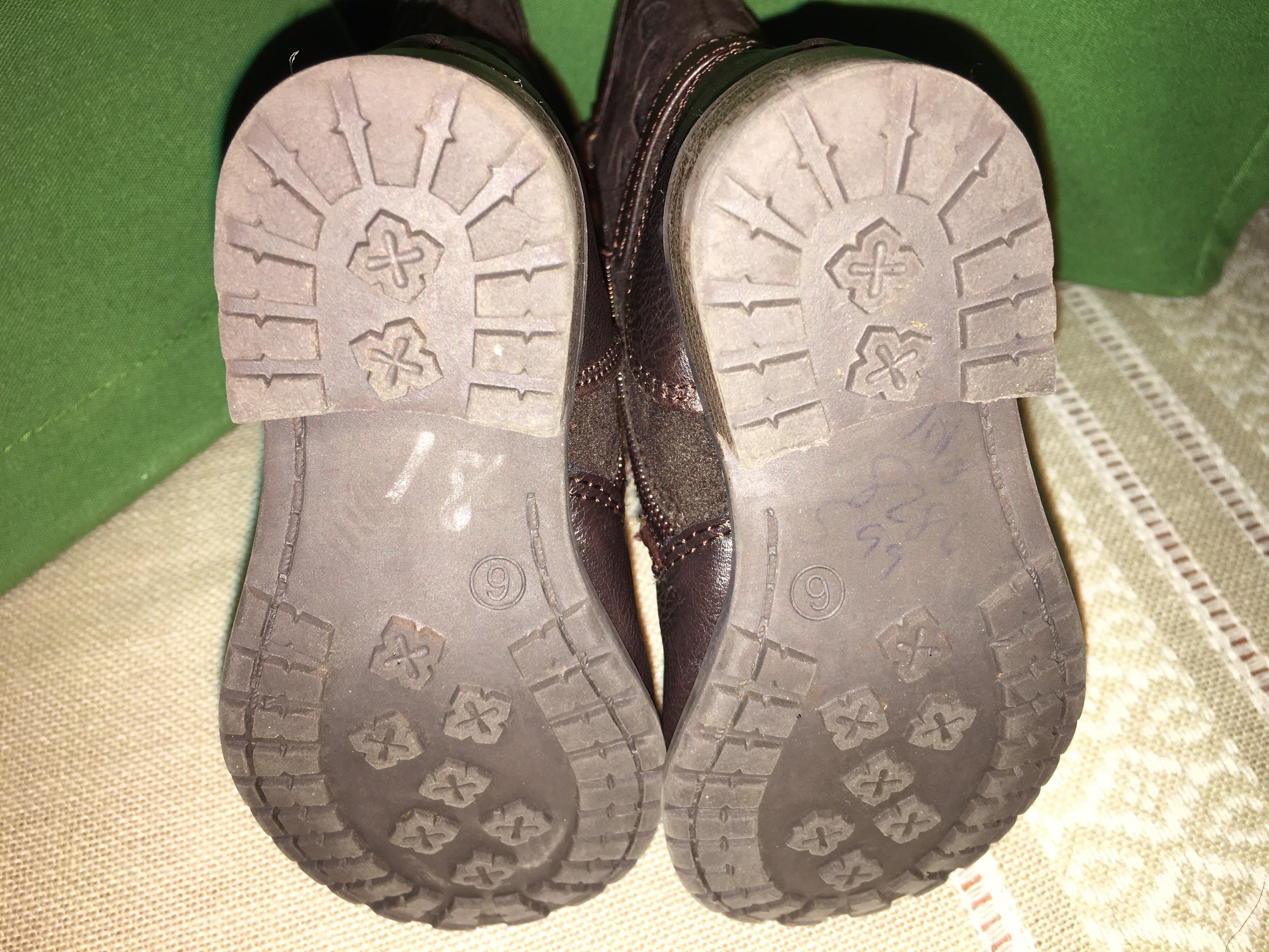 Brown Toddler Girls sz 6m Lil Lakeland Faux Leather Boots Rachel Shoes Schoenen Meisjesschoenen Laarzen Good used condition! 