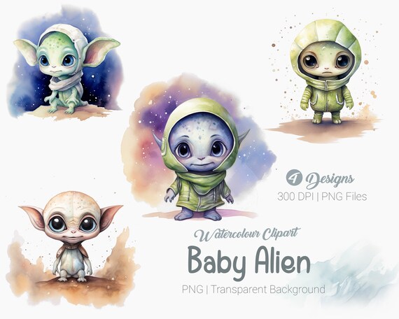 Baby Yoda Clip Art Transparent Png Baby Yoda Cute Alien 