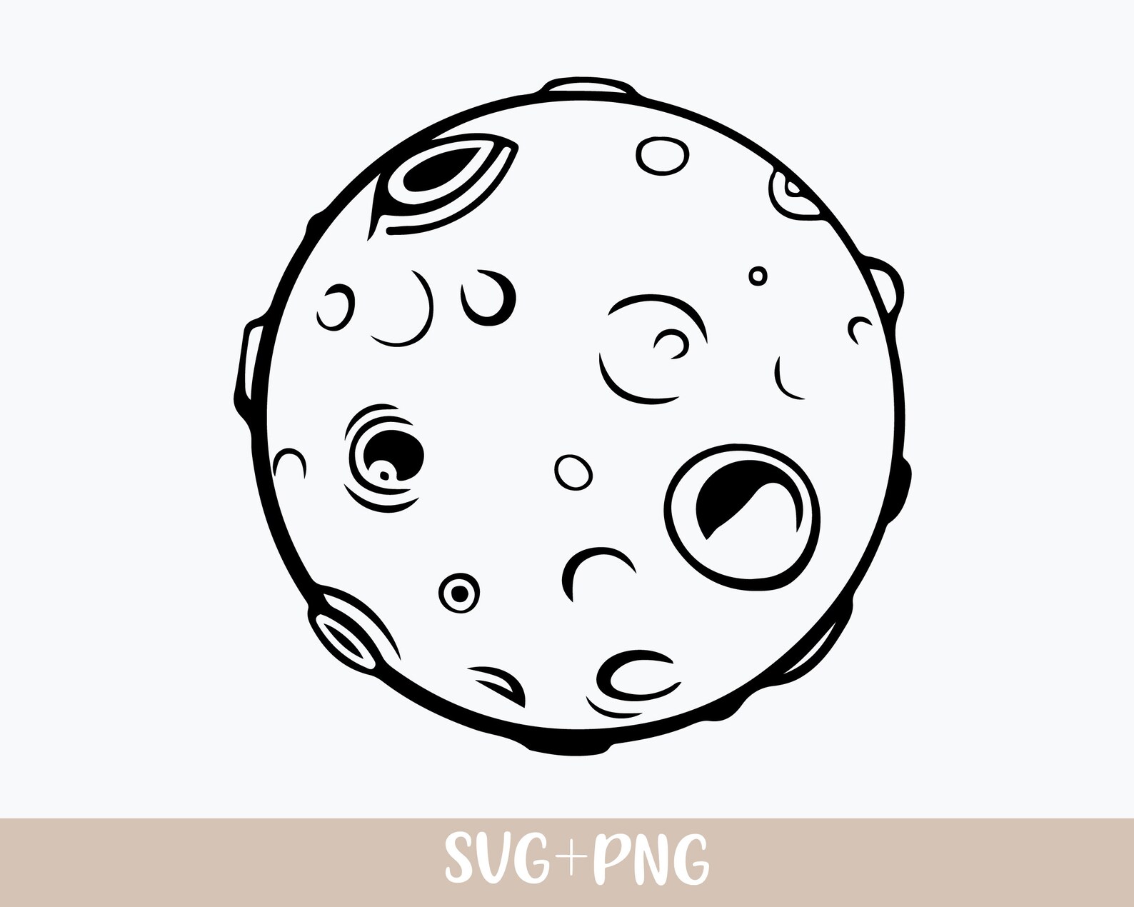 Moon SVG Moon Png Astronaut SVG Space Svg Galaxy Svg | Etsy