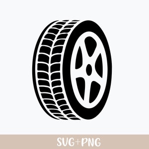 Car Tire SVG, tire svg, wheel svg, rim svg, car tires png, tyre svg, car wheel png, tire cut file, silhouette, tire vector, racing car tire