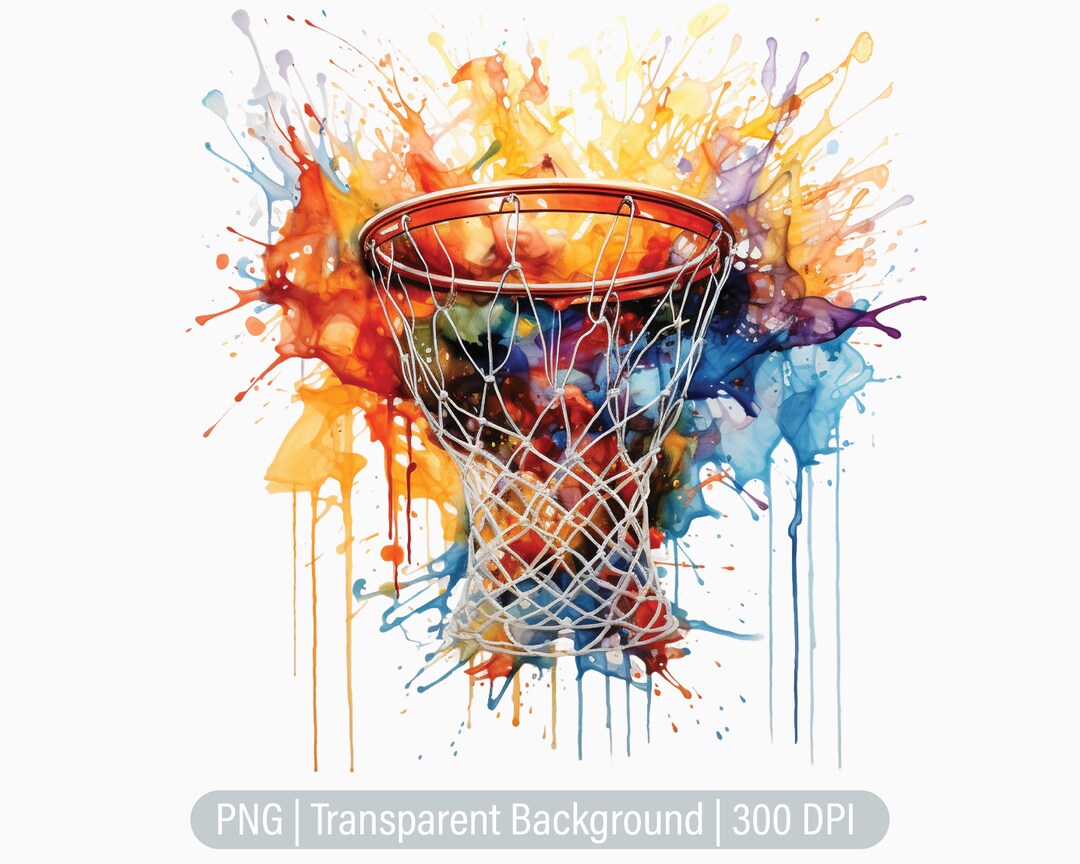 Basketball Net Clipart, Basketball Ball PNG, Basketball, Junk Journals