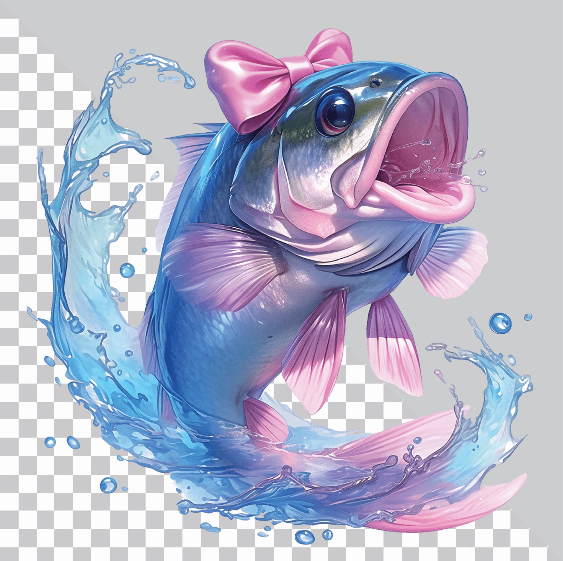 Pink Fishing Clipart, Pink Fishing Boat Png, Bass Fish, Reel Girl ...