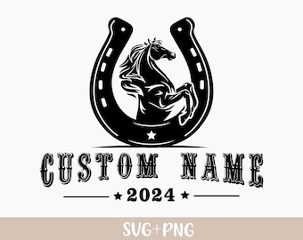 Custom Horse svg & png , horse png, Horse Farm  svg, Horse show svg, horse logo svg, horse cut file, Split Monogram SVG