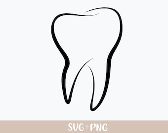 Dent SVG, dent png, Dentiste svg, dent dentaire svg, sourire svg