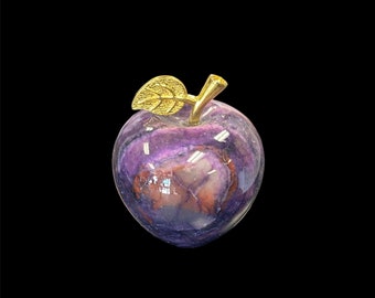 Natural Stone Apple Paperweight