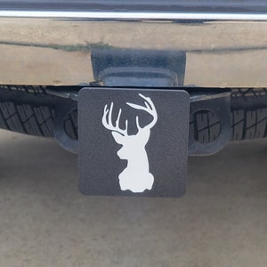 Whitetail Deer- Trailer Hitch Cover (Universal 2&quot;x2&quot;)
