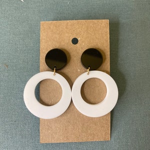 Retro Circular Earrings