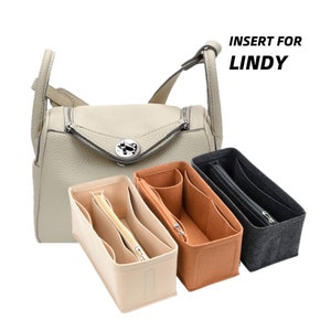  Lckaey Purse Organizer Insert for hermes lindy 26 inner bag  insert 2037beige-S : Clothing, Shoes & Jewelry