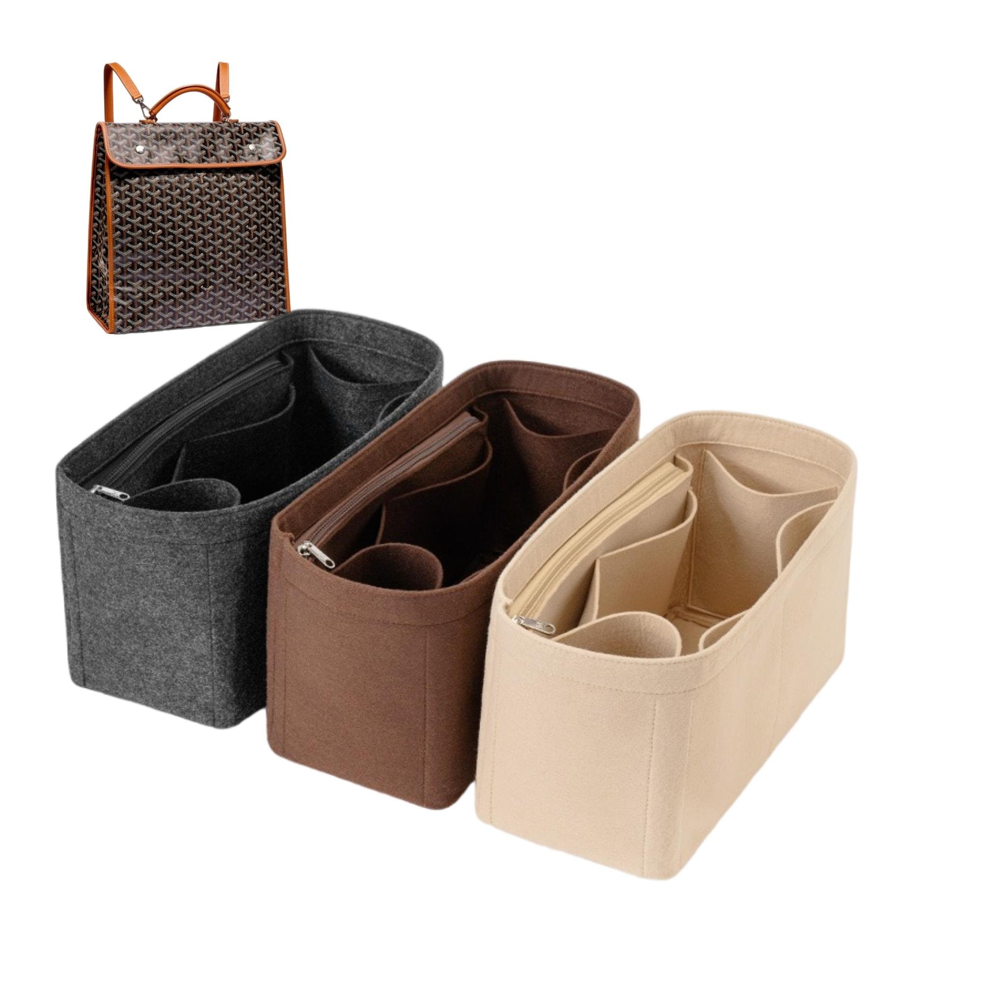 Belvedere MM Organizer] Felt Purse Organizer Shaper, Liner