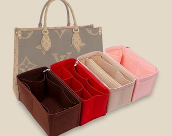 For OnTheGo Organizer, Organizer Insert, OnTheGo Acceessory, Tote Bag Insert & Shaper, Organizer For Handbag Bag, Bag Insert Organizer