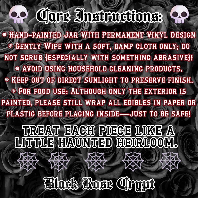 Edgar Allan Poe "Nevermore" Raven Jar | Black Glass Crow Container | Goth Kitchen Storage | Gothic Poetry Décor | Dark Academia Home Accents image 9