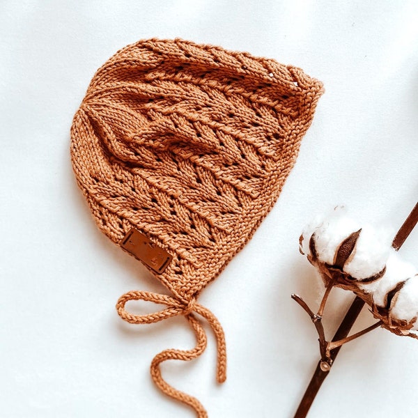 Baby-Kind-Bonnet Frühling, gehäkelte Mütze, Babymütze, Kleinkindmütze, Bonnet