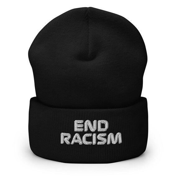 Lewis Hamilton Cuffed Beanie End Racism 