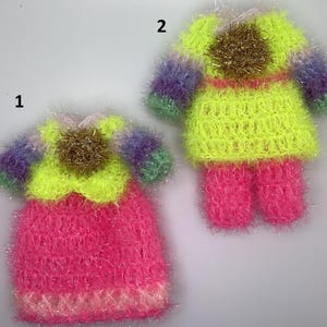 NEW 3D Hanbok Handmade Crocheted Sponge Korean Scrubbies Non Abrasive
