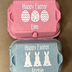 Personalised Easter egg boxes