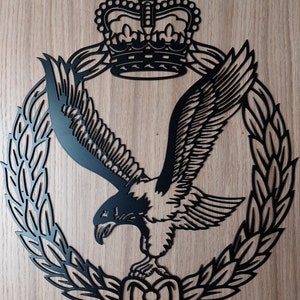 Steel Army Air Corps Badge