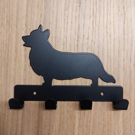 Steel Corgi Key Hook