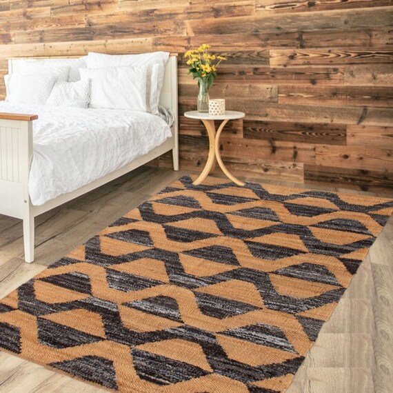 Rugs Floor & Rugs 8 X 10 Feet Custom Sizes Handmade Jute Rug hand