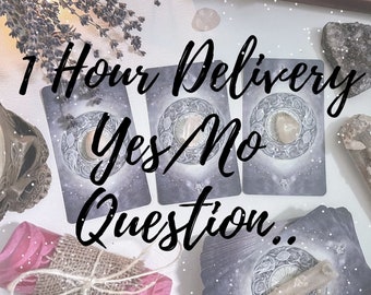 Yes/No Question, 1 Question Reading, 1 Card Answer, Yes No Prediction, 1 Hour Delivery, Same Day