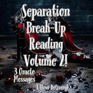 Break-Up Oracle Reading, 3 Oracle Messages, Separation Reading, 1 Hour Delivery, What is your Person Thinking, 1 Hour Delivery, Same Day