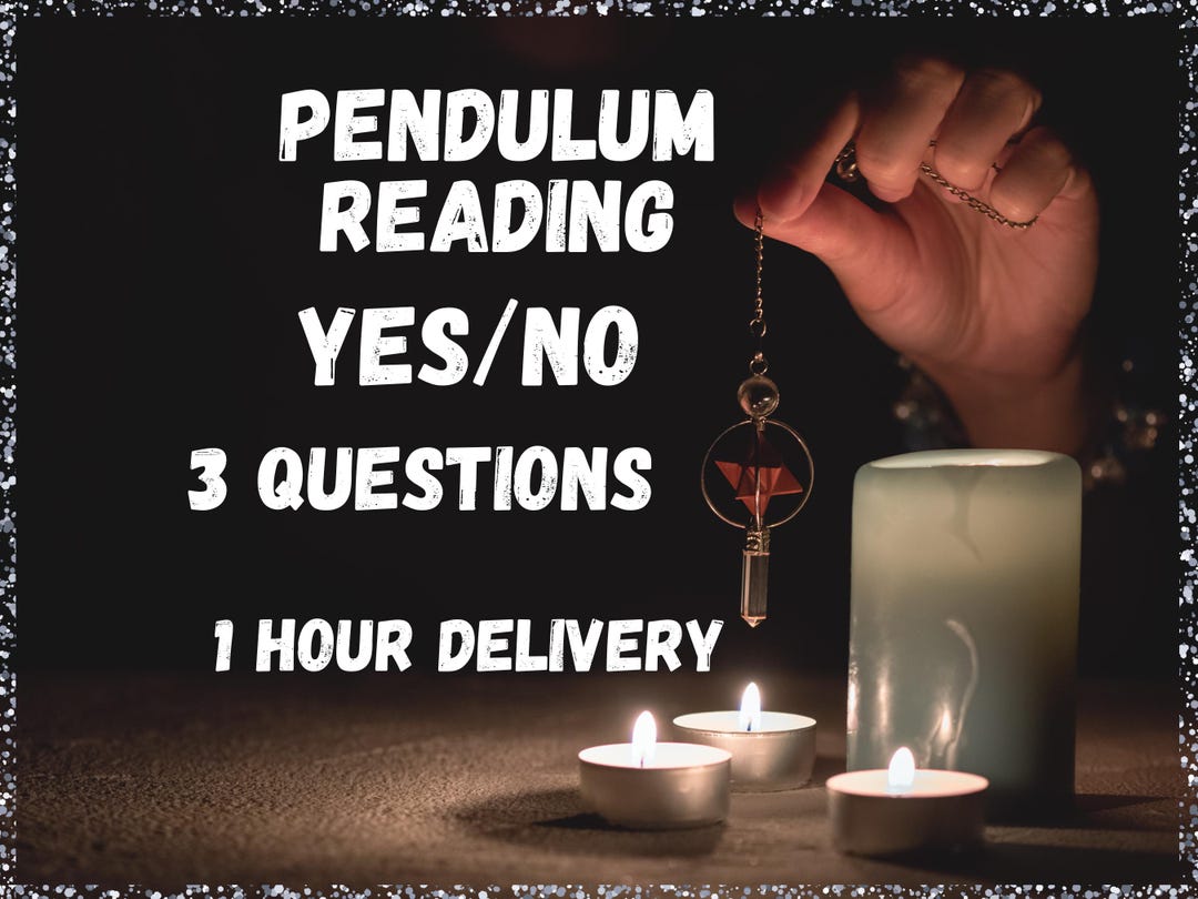 Pendulum Reading Yes or No, 3 Questions, 1 Hour Delivery, Ask Any ...