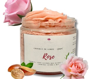 Chantilly de karite Rose