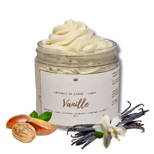 Vanilla shea whipped cream