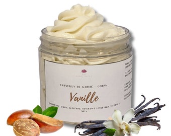 Vanilla shea whipped cream