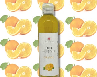 Huile d'Orange 100% vegetale huile de soin energisante et rafermissante pour le corps