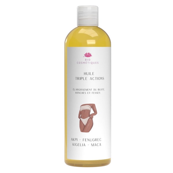 Triple Actions Body Oil Kigelia Oil Bockshornklee Oil Akpi Djansang Oil Hip Bust Vergrößerung