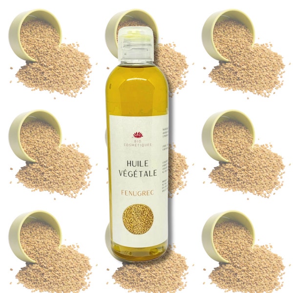 Fenugreek oil 100% vegetable care oil for hair and body