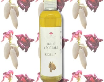 Kigelia Africana oil 100% vegetable stimulating and toning care oil for the body