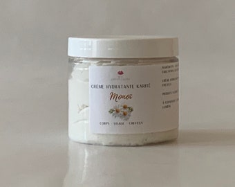 Creme hydratante 3 en 1 karite Monoï