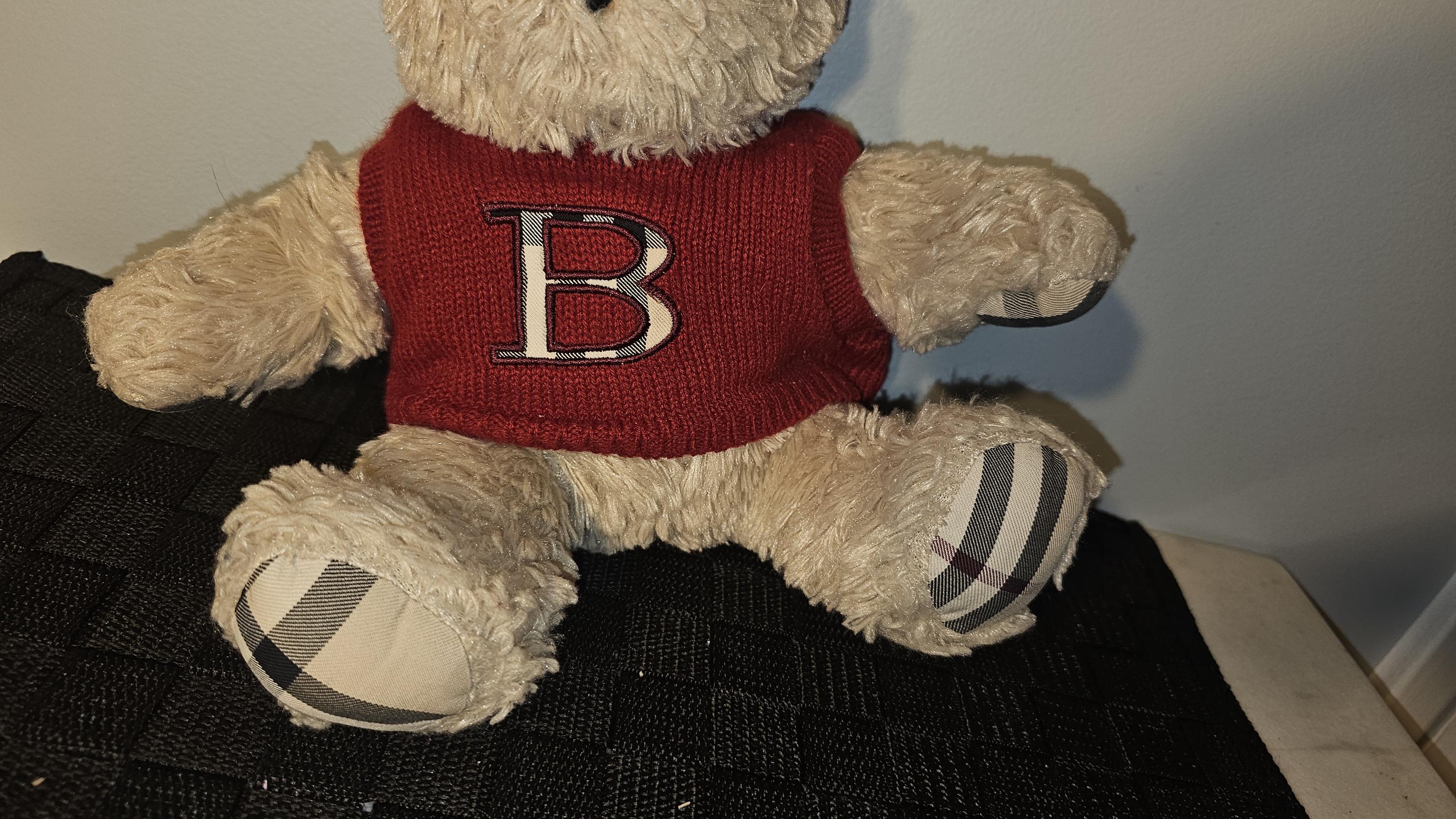 Burberry Teddy Bear - Etsy