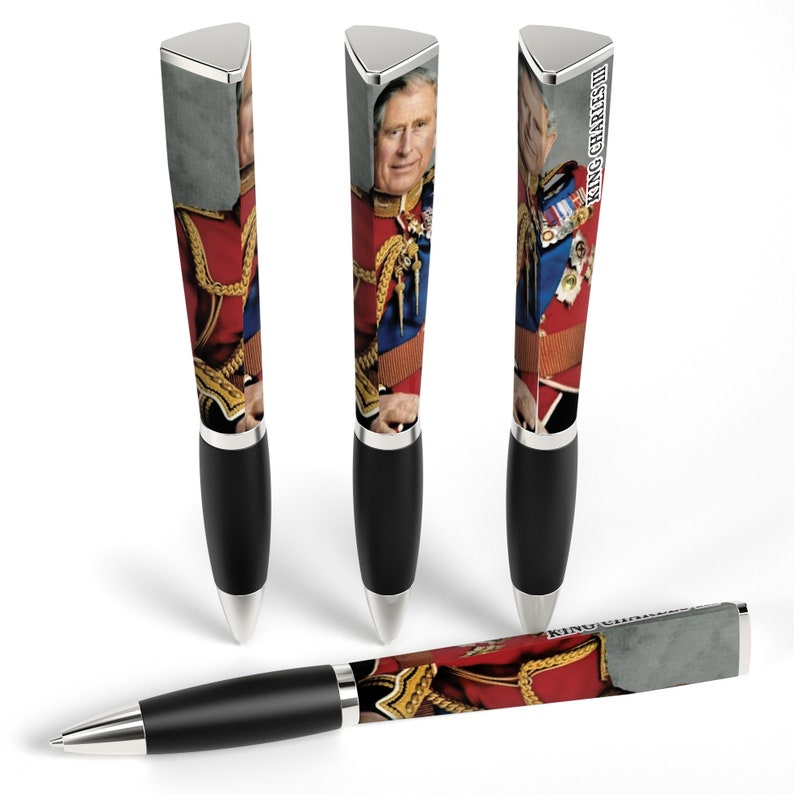 King Charles III 2022 Commemorative Keepsake Photo Pen in a Etsy