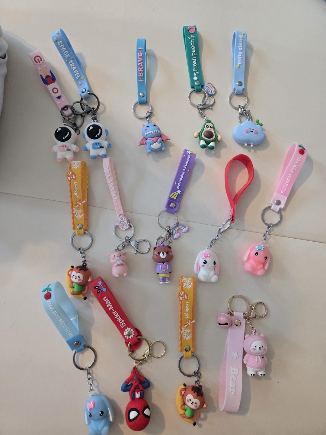 Cute Character Keychain Keyring / Kawaii Keychain - Etsy
