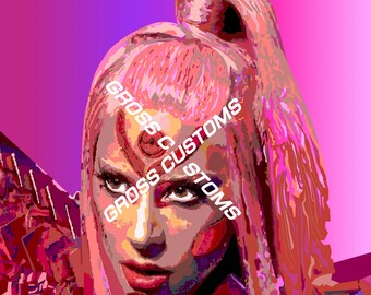 Lady Gaga Chromatica Poster