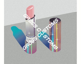 Lipstick Chrome Art