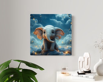 Elephant Acrylic Wall Art Panels