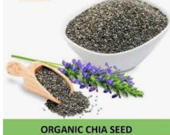 Organic Black Chia Seed 100 Grams Indonesian Original