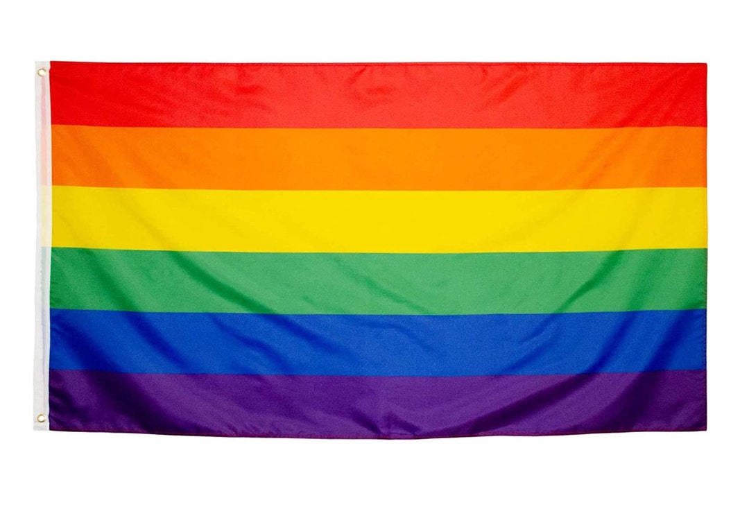 Rainbow Pride Flag 3x5' Gay Pride Flag Lgbt Pride Flag Etsy