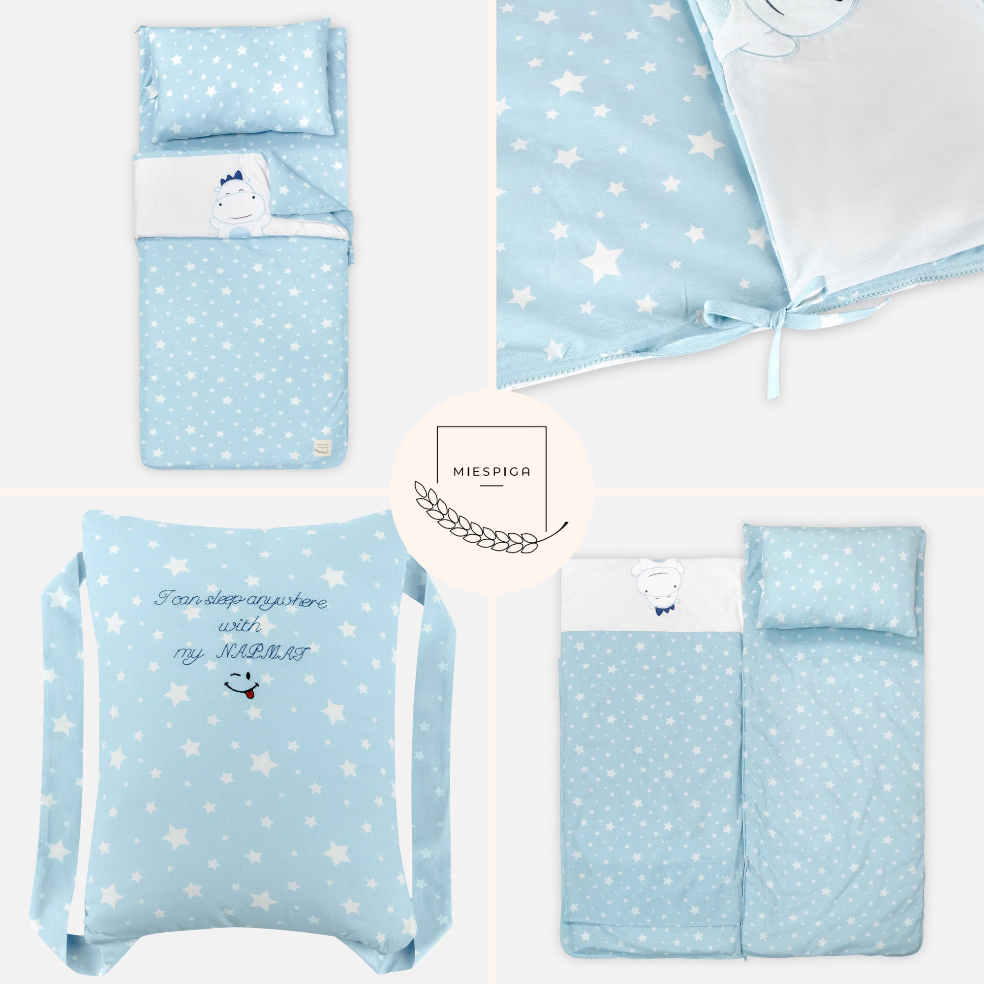 Children's Nap Mat Embroidery Personalization Included Etsy