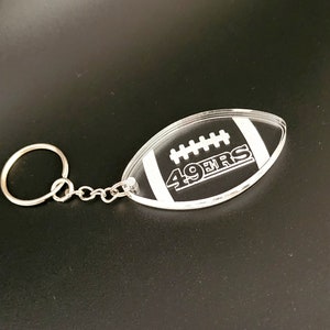 Llavero de fútbol 49ERS