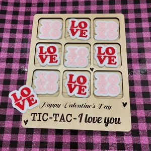 Valentine's Love XoXo Tic-Tac-Toe Spel